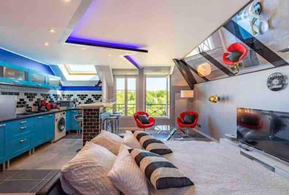 Appartement Disney Avengers, 5 Min Des Parcs Magny-le-Hongre Esterno foto