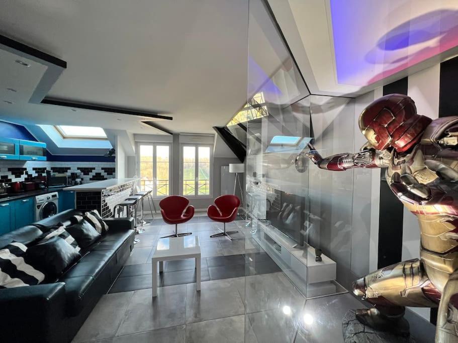 Appartement Disney Avengers, 5 Min Des Parcs Magny-le-Hongre Esterno foto