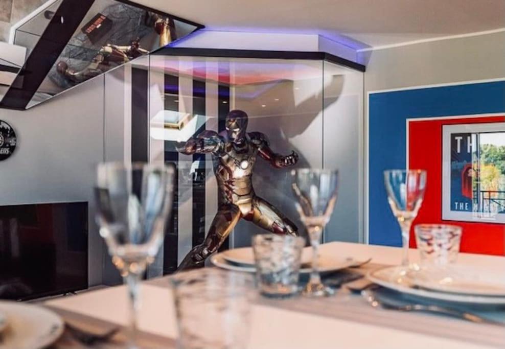 Appartement Disney Avengers, 5 Min Des Parcs Magny-le-Hongre Esterno foto