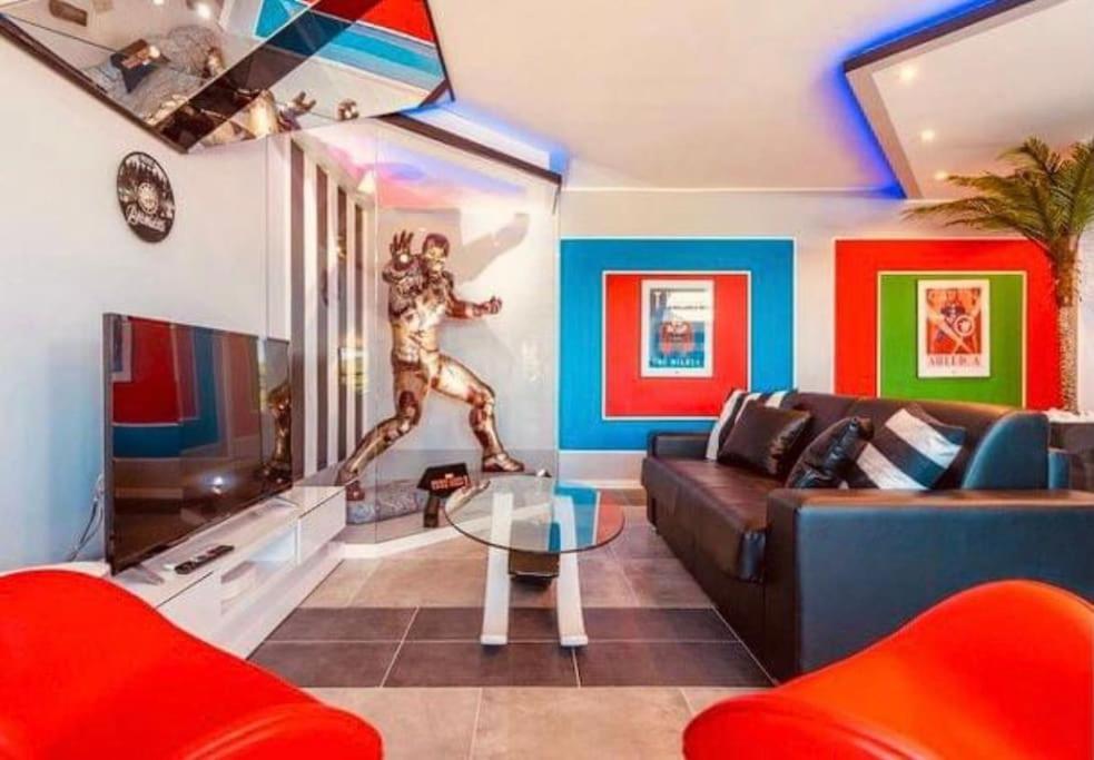 Appartement Disney Avengers, 5 Min Des Parcs Magny-le-Hongre Esterno foto